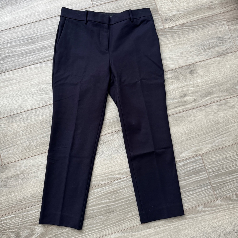 Ann Taylor Mid Rise Navy Pants